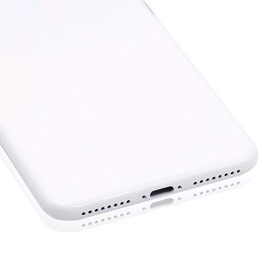 white glossy iPhone 7 plus back housing